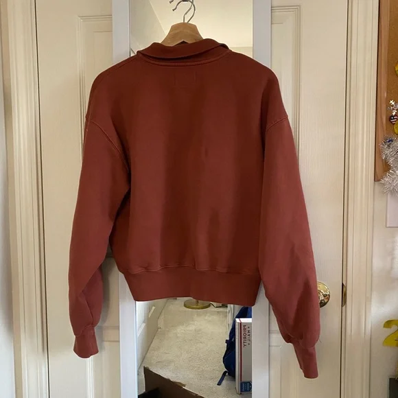 Aritzia Rust Sweater - Picture 2 of 4